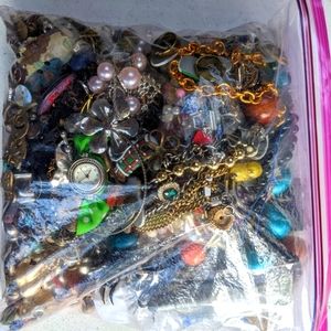 Hodgepodge Jewelry For Crafts/Repurpose
